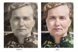 Восстановление/реставрация фото