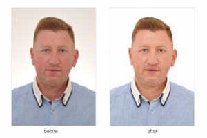 Обработка лица, ретушь