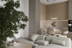 Кухня-гостиная 18 кв.м