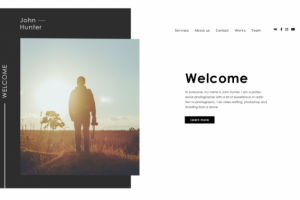 Лендинг для персоны