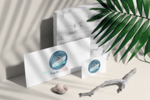 Оформление канцелярии с фирменным лого.