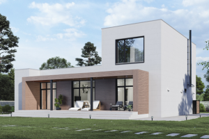 Современный стильный дом