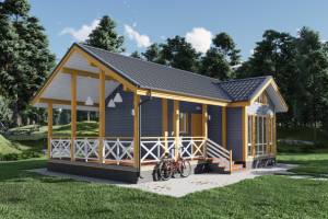 Каркасная дача