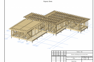 Проект каркасного дома