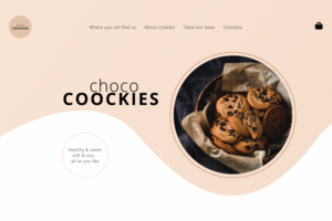 Bakery website design