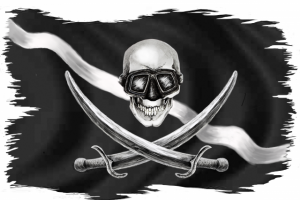 Флаг для подводного охотника