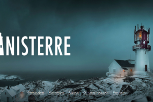 Landing page для бренда Finisterre