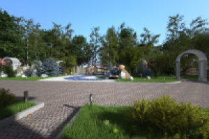 п. Висла. Проектирование и визуализация. Одноэтажный дом.