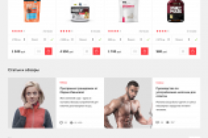 Создание интернет - магазина спортивного питания