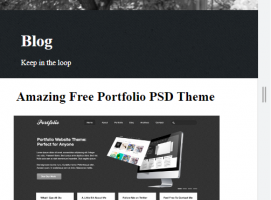 Intent "blog+adaptive"