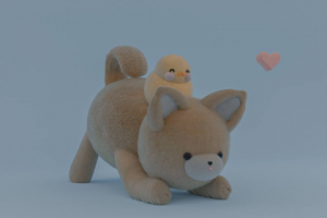 Мягкая игрушка, шерсть