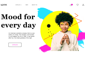 Концепт для магазина косметики