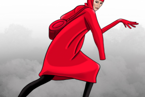 Fashion иллюстрация по коллекции MaxMara