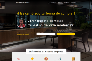 сайт испанской компании Fusteria-muntatge