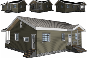 Проект одноэтажного дома