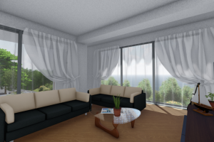 Частный дом (дизайн интерьера в 3D)