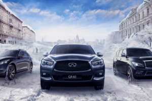 Рекламные web баннеры для дилера Infiniti