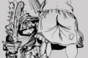 Персонаж для рекламы ресторана Pancha Villa