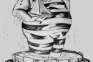 Персонаж для рекламы ресторана Pancha Villa