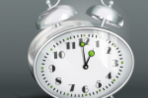 Будильник. Вектроная графика.