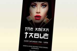 Дизайн X-stand Asian Table для ночного клуба Level one