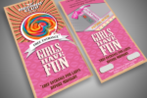 Флаера на скидку девушкам в Record club Phuket