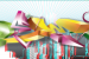 Цифровое графиити для офиса News Outdoor