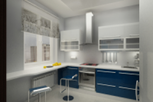 Дизайн-проект двухкомнатной квартиры в Москве