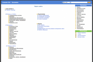 Аудит сайта на компьютерную тематику (ПО)