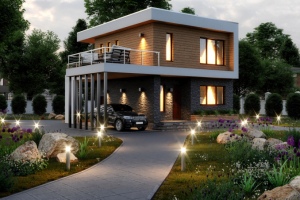 Современный коттедж 2