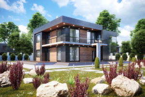 Современный коттедж1