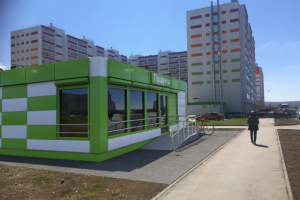 Моделирование и фотопривязка торгового павильона 3dsMax+Ph