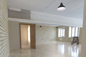 Чистовая отделка промышленного здания.