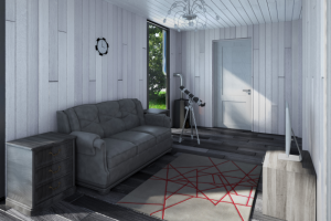 Модульный дом внутри