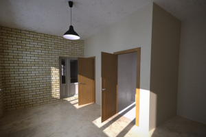 Чистовая отделка промышленного здания.