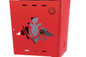 Пожарный ящик с гербом