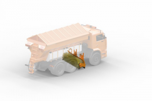 Моделирование коммунальной техники для сайта компании.