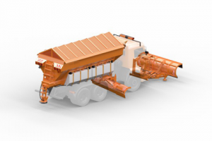 Моделирование коммунальной техники для сайта компании.