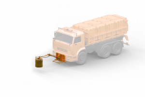 Моделирование коммунальной техники для сайта компании.