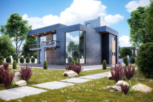 Экстерьер коттеджа