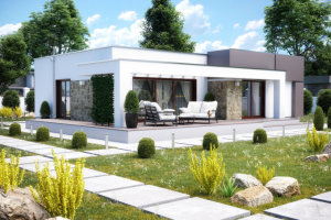 Экстерьер коттеджа