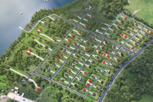 Коттеджный поселок в Ярославле.