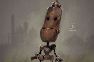 Старый робот