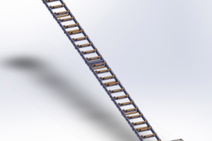 Бункер с подающим конвейером