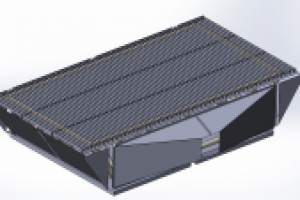 Модель стола для плазменной резки ЧПУ