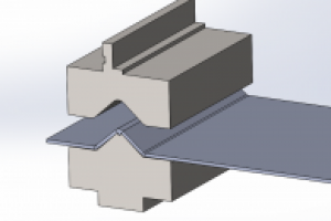 Оснастка для гибки сетки Fensys на станок Amada