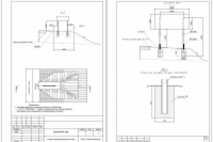 Проект установки дорожного знака