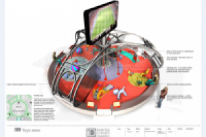 Конструкция детской зоны для ТЦ