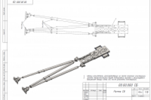 Мачта крепления строительного лифта