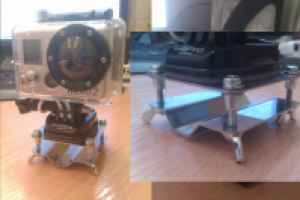 Крепёж камеры на монопод